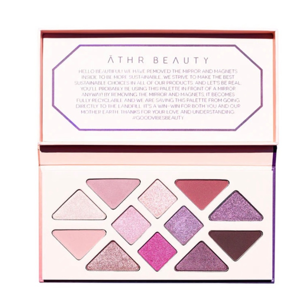 ATHR Beauty Amethyst Manifest Crystal Palette
